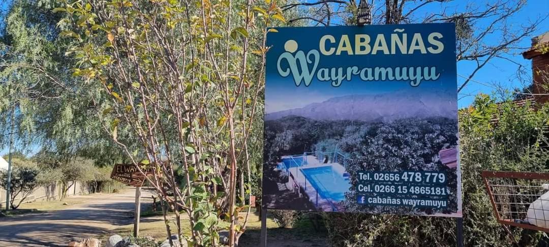 Cabanas Wayramuyu Merlo Exterior foto